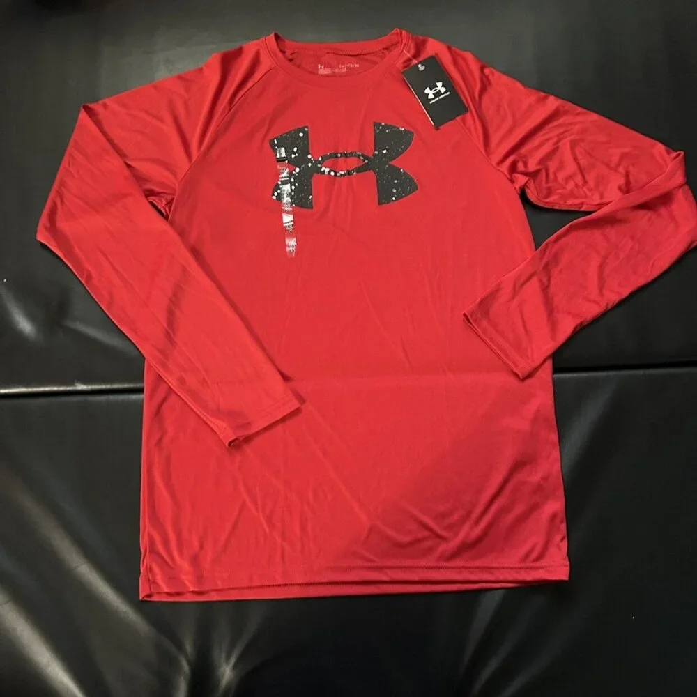 NWT Under Armour Jogger & Long Sleeve Tee Set Boys Youth Size XL